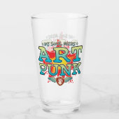 Art Punk Soul Glass Tumbler (Rückseite)
