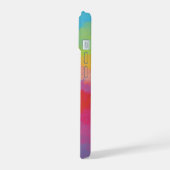Art Rainbow-Farbverlauf iPhone 15 Hülle (Linke Seite)
