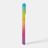 Art Rainbow-Farbverlauf iPhone 15 Hülle (Rechte Seite)