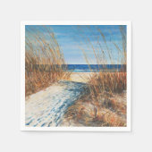 Art Sand Dunes Beach | Napkins Serviette (Vorderseite)