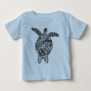 Art-Schildkröte Baby T-shirt