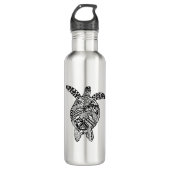 Art-Schildkröte Edelstahlflasche (Vorderseite)