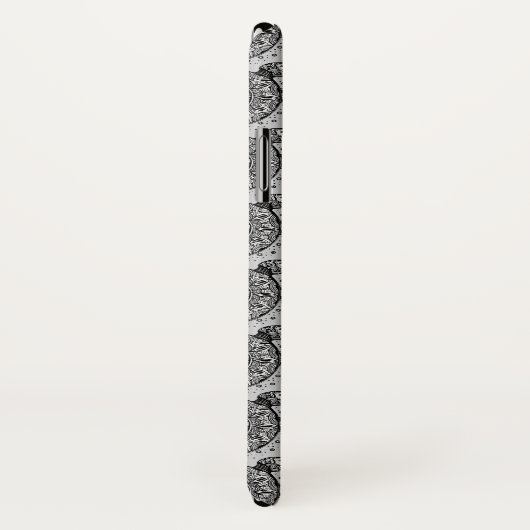 Art-Schildkröte-Muster Case-Mate iPhone Hülle (Hinten/Rechts)