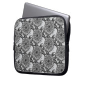Art-Schildkröte-Muster Laptopschutzhülle (Vorderseite Links)