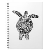 Art-Schildkröte Notizblock (Vorderseite)