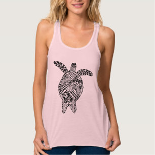 Art-Schildkröte Tank Top