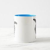 Art-Schildkröte Zweifarbige Tasse (Mittel)
