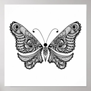 Art-Schmetterling 2 Poster
