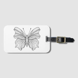 Art-Schmetterling 3 Gepäckanhänger