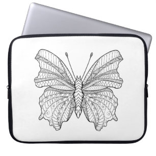 Art-Schmetterling 3 Laptopschutzhülle