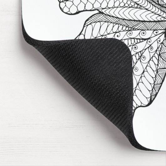 Art-Schmetterling 3 Mousepad (Ecke)