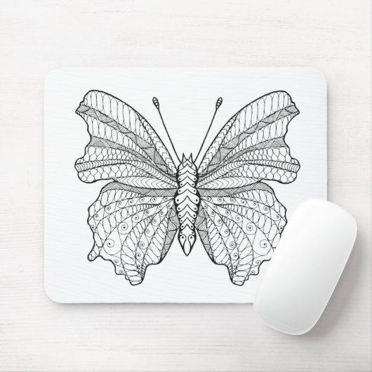Art-Schmetterling 3 Mousepad (Mit Mouse)