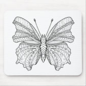 Art-Schmetterling 3 Mousepad (Vorne)