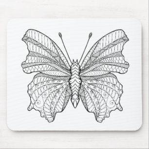 Art-Schmetterling 3 Mousepad