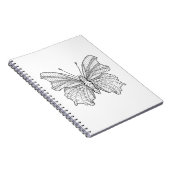 Art-Schmetterling 3 Notizblock (Rechte Seite)