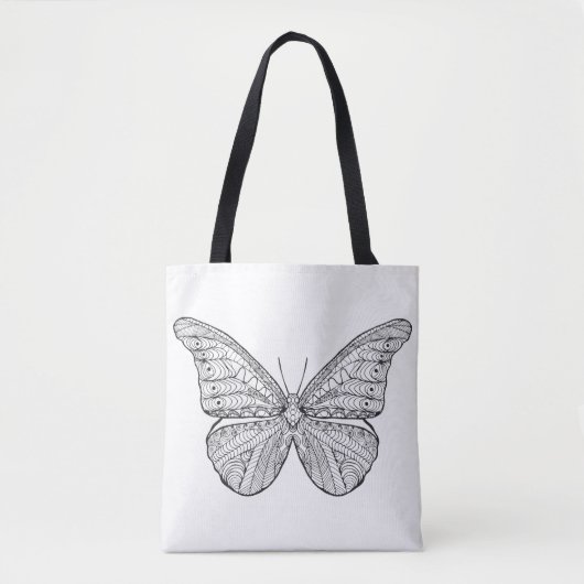 Art-Schmetterling 5 Tasche (Vorderseite)