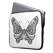 Art-Schmetterling Laptopschutzhülle (Vorderseite Links)