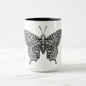 Art-Schmetterling Tasse (Zentrum)