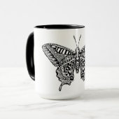 Art-Schmetterling Tasse (Vorderseite Links)