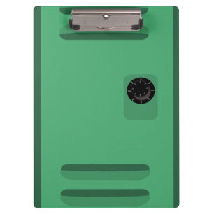 Art School Locker Spaß Erinnerungen Cartoon Klemmbrett