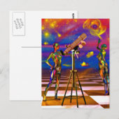 Art Series Surrealismus Postkarte (Vorne/Hinten)