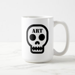 Art Skull Classic Coffee Mug Kaffeetasse