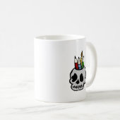Art Skull Kaffeetasse (VorderseiteRechts)