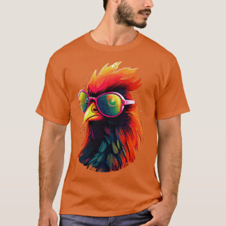 Art Sonnenbrille Hühnergeschenke Funny Chicken 2 T-Shirt