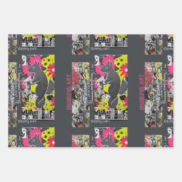 Art Squirrel Geschenkpapier Set