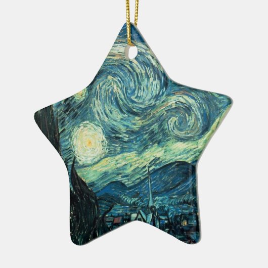 ART - Starry Night - SRF Keramik Ornament (Links)