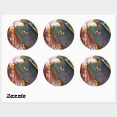 Art Sticker! Runder Aufkleber (Blatt)