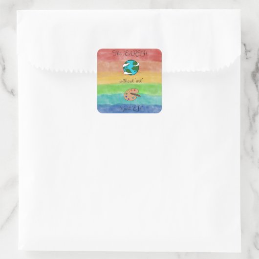 ‘Art’ Sticker set (Tasche)