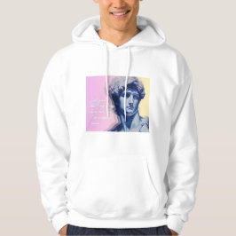 Art stirbt nie Hoodie | David Skulptur