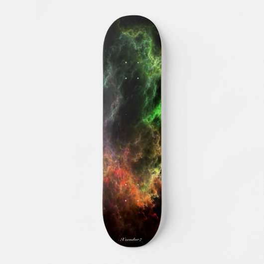 Art Stucco Mosaiknebel Cluster Skateboard (Vorderseite)