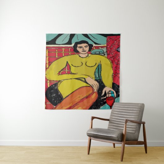 Art Studio fügt Text hinzu, Tapezierung Wandteppich (Beispiel)