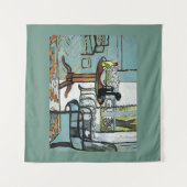 Art Studio fügt Text hinzu, Tapezierung Wandteppich (Vorderseite (Horizontal))