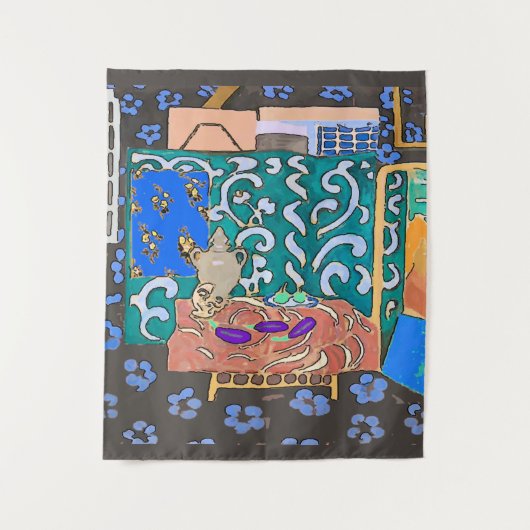 Art Studio fügt Text hinzu, Tapezierung Wandteppich (Vorderseite)