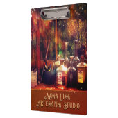 Art Studio-Zwischenablage (anpassbar) Klemmbrett (Links)