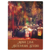 Art Studio-Zwischenablage (anpassbar) Klemmbrett (Rückseite)