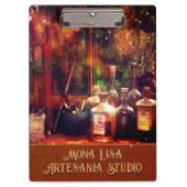 Art Studio-Zwischenablage (anpassbar) Klemmbrett (Vorderseite)