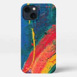 Art Style iPhone 13 Case – Colorful Abstract Desig iPhone 13 Hülle