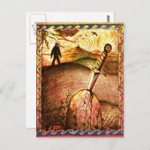 Art Sword postcard Postkarte (Vorne/Hinten)