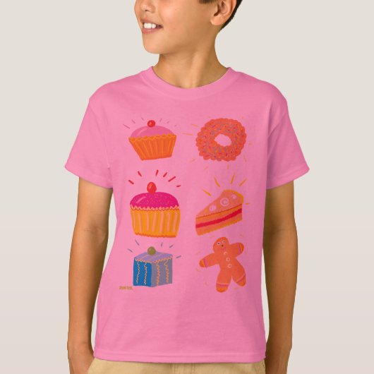 Art T - Shirt: Sweetheart Cakes T-Shirt (Vorderseite)