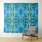 Art Tapestry - Positivity Spirale Wandteppich (Beispiel (Horizontal))