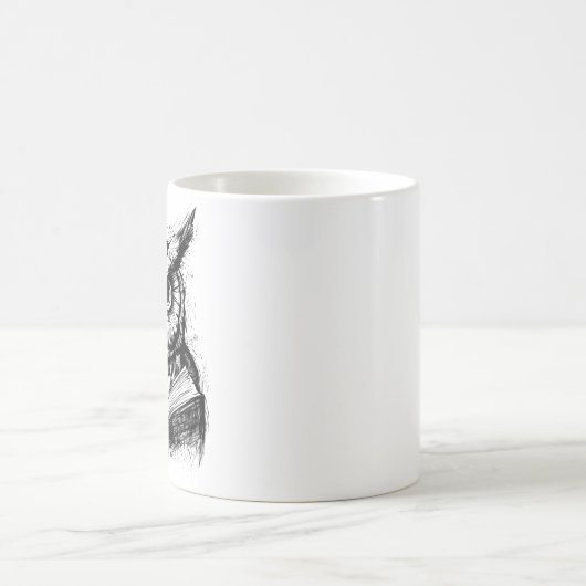 Art Tasse der Wise Owl Line (Mittel)