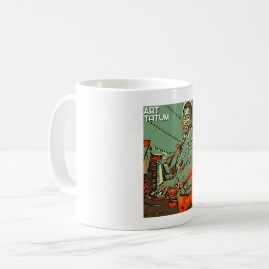 Art Tatum Kaffeetasse (Vorderseite Links)