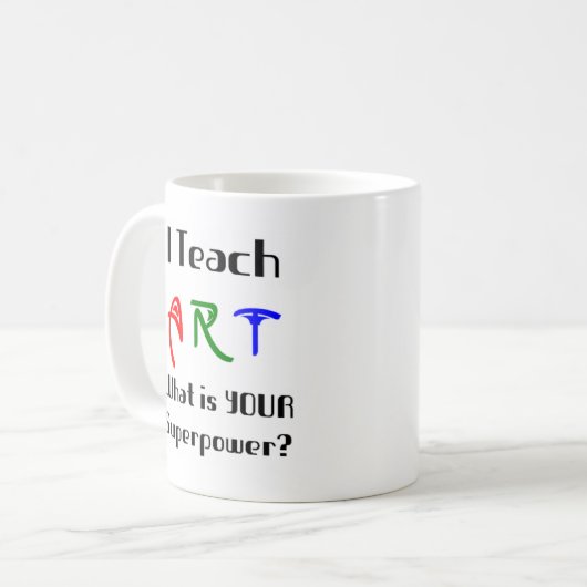 art teach kaffeetasse (Vorderseite Links)