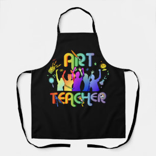 Art Teacher Art Therapist Urlaub Es ist Art Day Ba Schürze