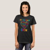 Art Teacher Crew Appreciation Week Back to School T-Shirt (Vorne ganz)
