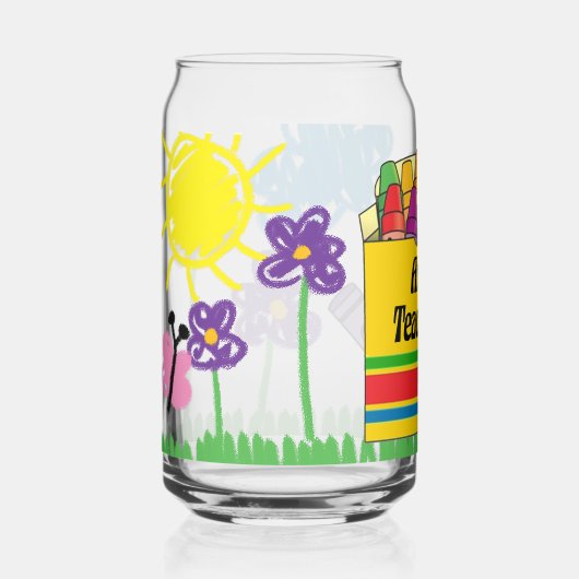 Art Teacher Dosenglas (Vorderseite)